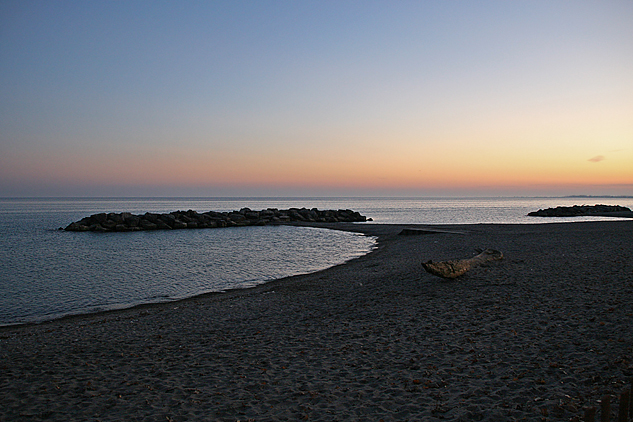 Deserted beach