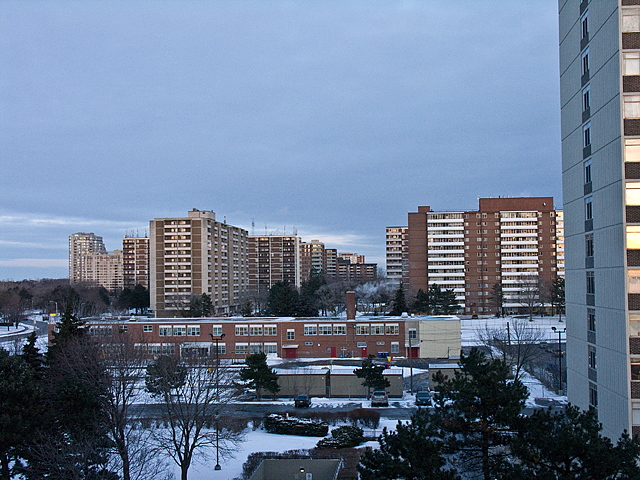 Apartment blocks