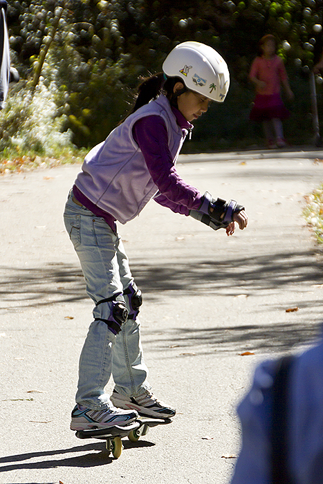 Girl in the park